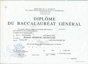 2004 Lycée Pierre Mendes France - Diplome du Baccalaureat général